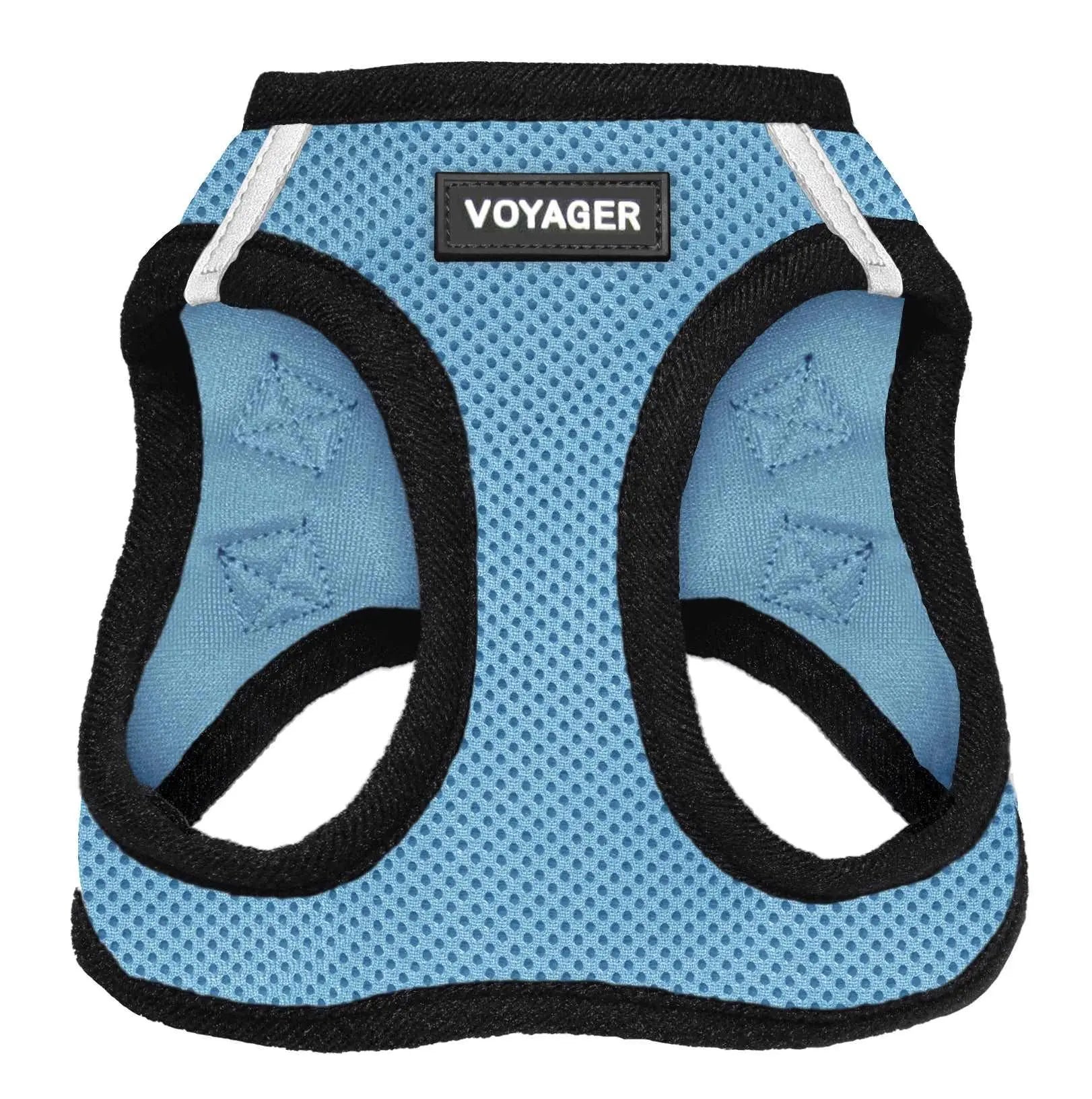 Voyager Step-In Air Dog Harness No Pull - Breathable All Weather Mesh, Lightweight Adjustable Vest for Small Medium Dogs & Cats - Reflective, Triple Security, Easy Step-In Design by Best Pet Supplies