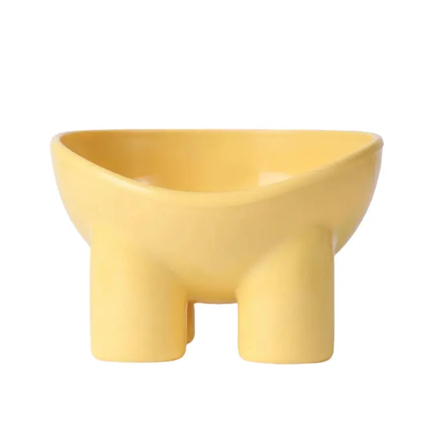 Elevated Pet Bowl Set Feeder with Neck Design, Anti-Tip Feature, Perfect for Cats & Dogs, Ideal for Food Water Snacks